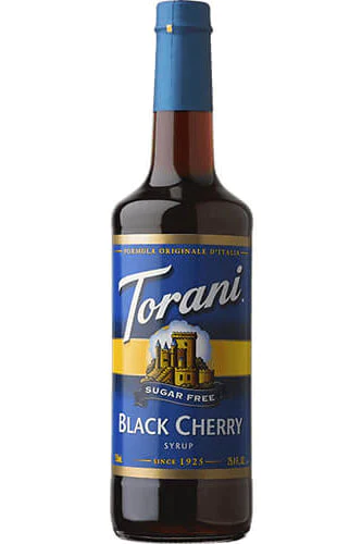 Torani Sugar Free Syrup 750ml Black Cherry