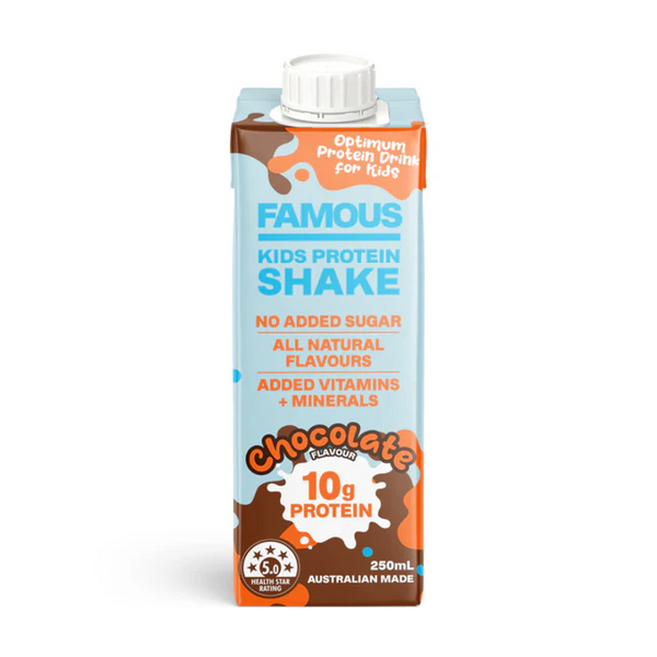 Famous Kid's Chocolate Protein Shake 250ml