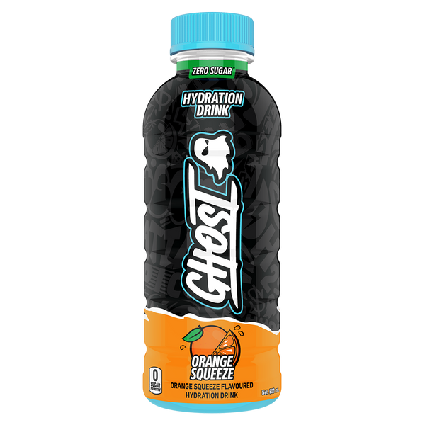 Ghost Hydration RTD Kiwi Orange Squeeze 500ml