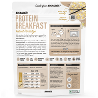 Snackn' Protein Instant Porridge Vanilla Custard Flavour - 450g