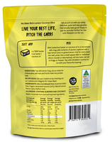 GetYaYumOn Rich Lemon Coconut Slice 60g - NO BAKE