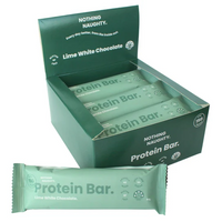 Nothing Naughty Lime White Chocolate Protein Bars