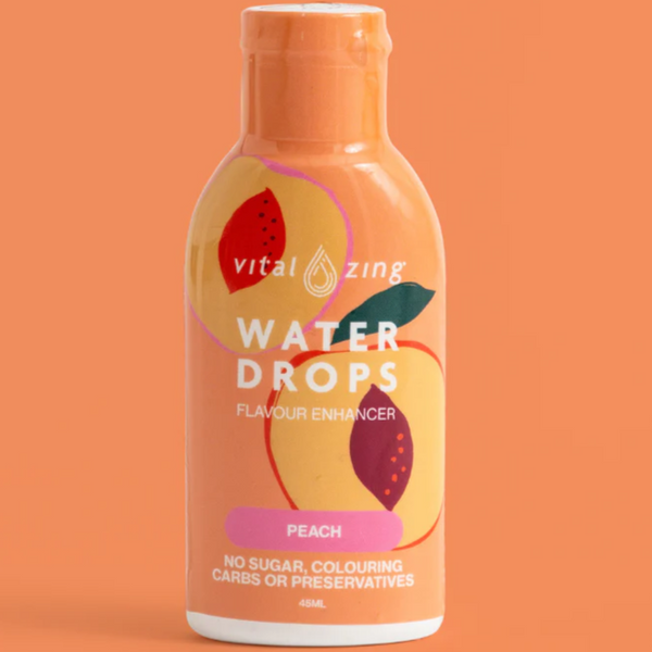 VitalZing Water Drops Peach