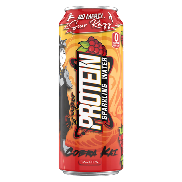 Nexus NO MERCY SOUR RAZZ  Sports Nutrition Super Protein Sparkling Water RTD