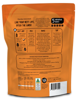 GetYaYumOn PIZZA BASE - Herb & Garlic 300gm (5 x Mug Mix VALUE PACK with scoop!)