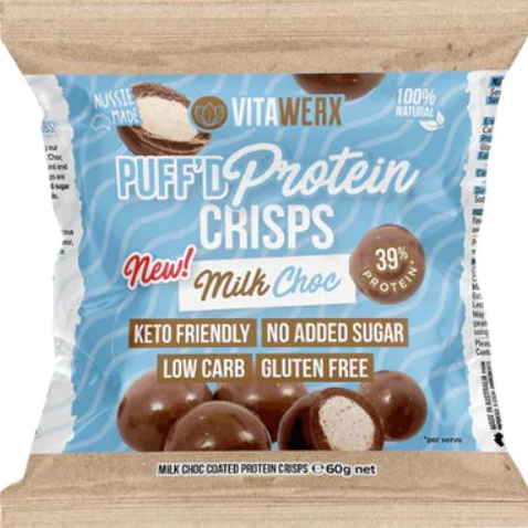 Vitawerx  Puff'D Protein Crisps Mixed Box 10