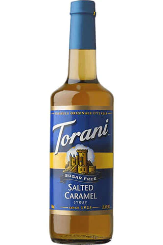 Torani Sugar Free Syrup 750ml Salted Caramel