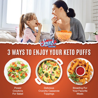 Snack House Puffs BBQ Keto Puff's