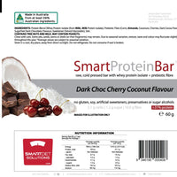 Smart Protein Bar Dark Choc Cherry Coconut