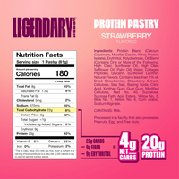 Legendary Strawberry Protein Pastry