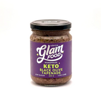 Glam Food Keto Black Olive Tapenade 235gm
