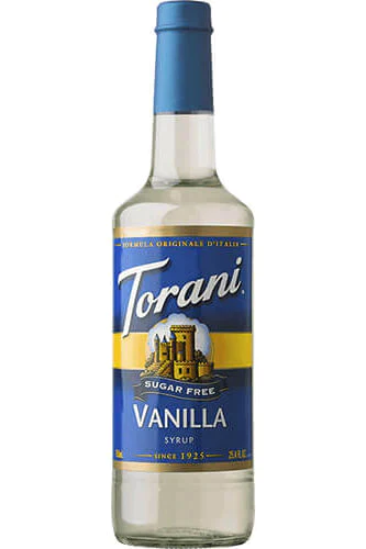 Torani Sugar Free Syrup 750ml Vanilla