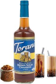 Torani Sugar Free Syrup 750ml Brown Sugar Cinnamon