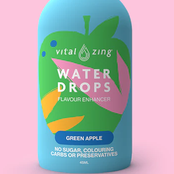 VitalZing Water Drops Green Apple