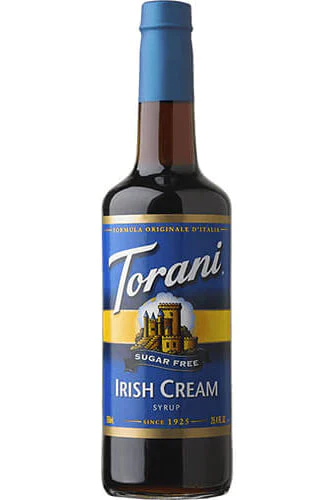 Torani Sugar Free Syrup 750ml Irish Cream
