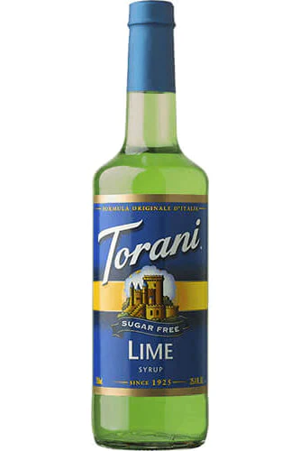 Torani Sugar Free Syrup 750ml Lime