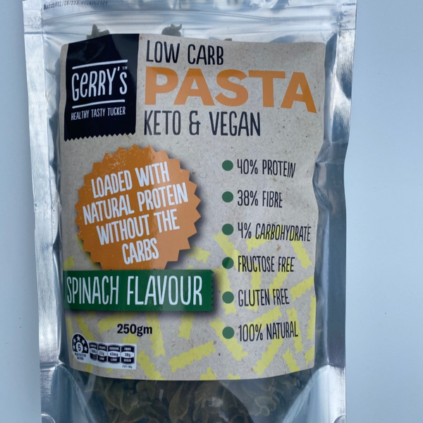 Gerry's Low Carb Pasta Spinach 250g