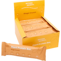 Nothing Naughty Ginger Crunch Plant Protein Bars