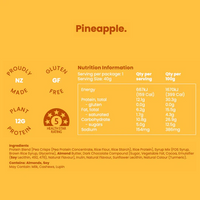Nothing Naughty Pineapple Plant Protein Bars