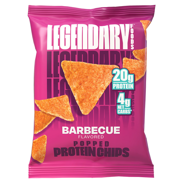 Legendary BBQ Protein Chips 34g Packet