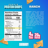 Legendary Ranch Protein Chips 34g Packet