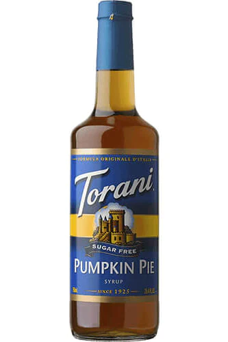 Torani Sugar Free Syrup 750ml Pumpkin Pie