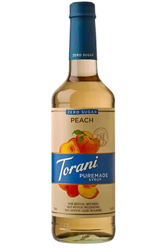 Torani Puremade Zero Sugar Syrup Peach