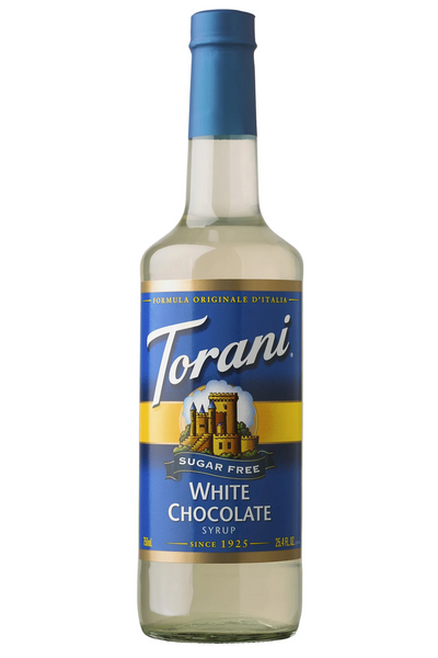 Torani Sugar Free Syrup 750ml White Chocolate