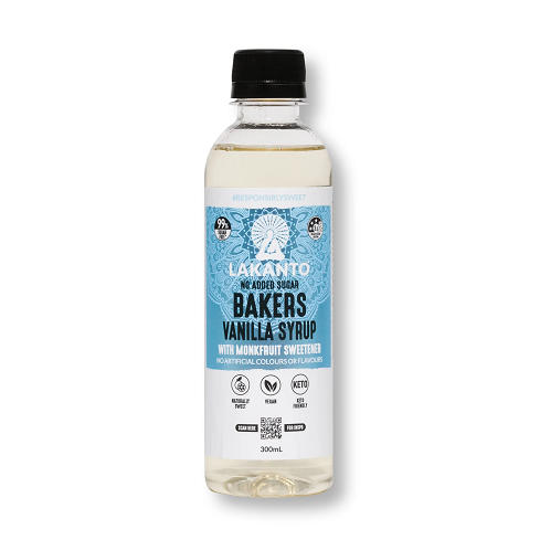 Lakanto Bakers Vanilla Syrup 99% Sugar Free 300ml