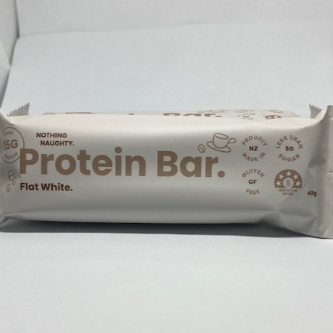 Nothing Naughty Flat White Protein Bar