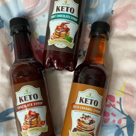 Frenchies Keto Chocolate Syrup set of 3