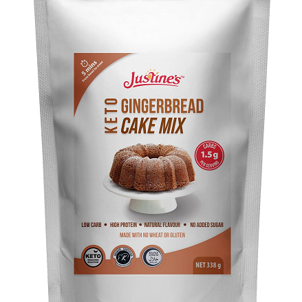 Justine's Keto Gingerbread Cake Mix