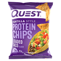 Loaded Taco Tortilla Style Quest Protein Chips