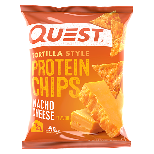 Nacho Cheese Tortilla Style Quest Protein Chips