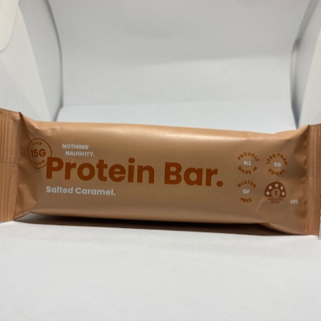 Nothing Naughty Salted Caramel Protein Bar