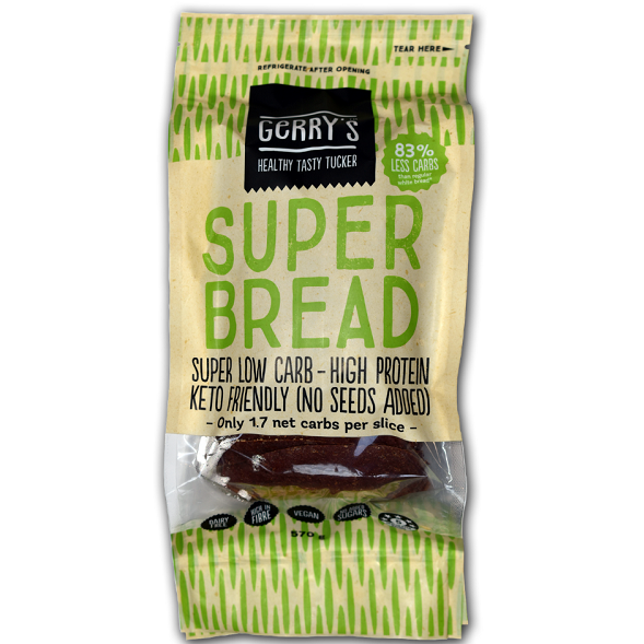 Gerry's Super low carb-high protein bread