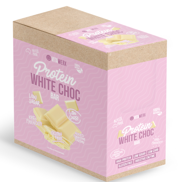 Vitawerx White Chocolate 100gm / Box of 12