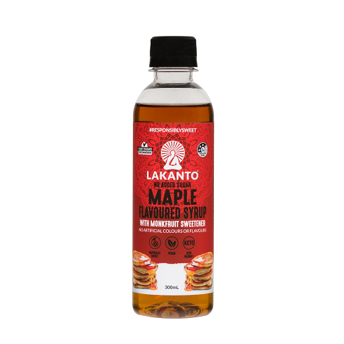 Lakanto Maple Flavoured Syrup 99% Sugar Free - Monkfruit sweetened