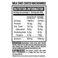 Vitawerx Milk Chocolate Coated Macadamias Nuts