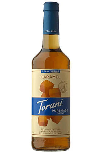 Torani Puremade Zero Sugar Syrup Caramel