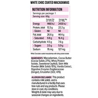 Vitawerx White Chocolate Coated Macadamias Nuts