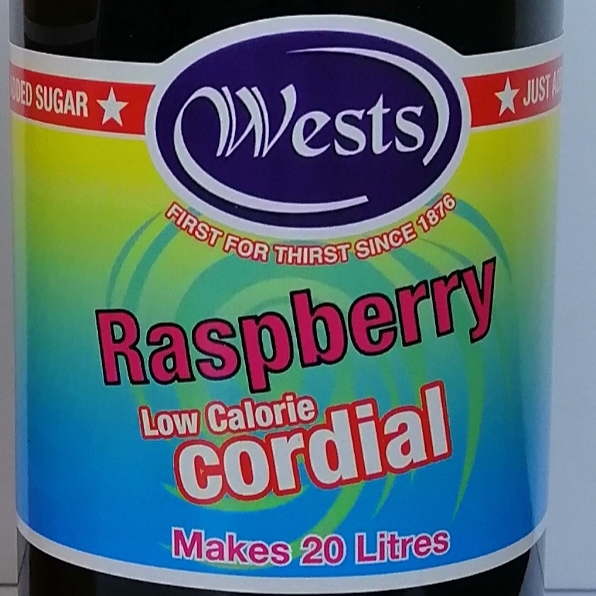 WESTS Cordial Raspberry makes 20 litres