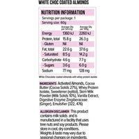 Vitawerx White Chocolate Coated Almond Nuts